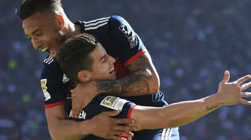 LARGA VIDA AL DIEZ. James Rodríguez está en su mejor momento con Bayern Múnich.