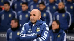 Foto de Jorge Sampaoli, entrenador de la Selección Argentina.