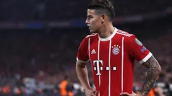 Foto de James Rodriguez, jugador de Bayern Munich.