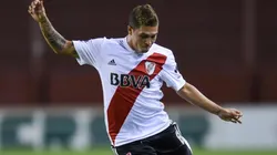 Juan Fernando Quintero con la camiseta de River.