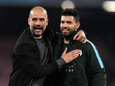 Guardiola pone en duda el estado físico de Agüero en el Mundial