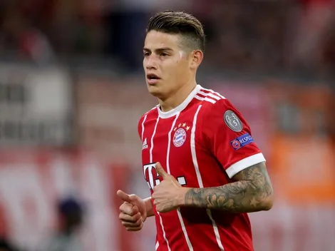 En España están como locos con la vuelta de James Rodríguez al Bernabéu
