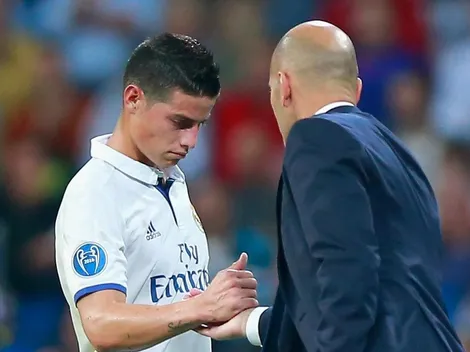 Los colombianos sueñan con un grito de gol de James en la cara de Zidane