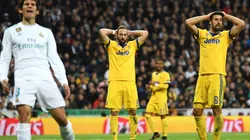 NO LO PUEDEN CREER. Higuaín no lo puede creer en el Santiago Bernabéu con Juventus (Foto: Getty).