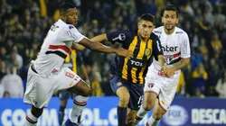 ÁSPERO. Central y San Pablo no pudieron romper el 0 en Rosario.