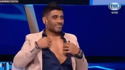 ¡QUÉ CORAJE, NEGRO! Bulos mostró que estaba depilado ante la burla de sus compañeros.