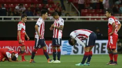 Los jugadores de Chivas.