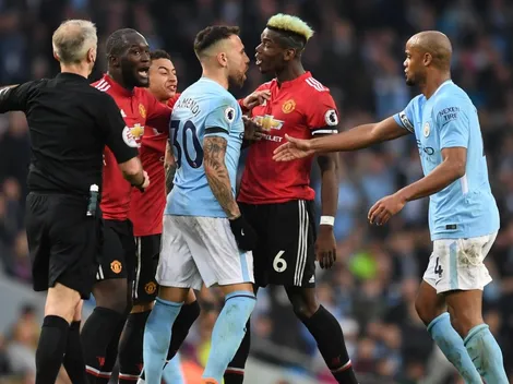 Apostó a su esposa para el clásico entre Manchester United y City y perdió