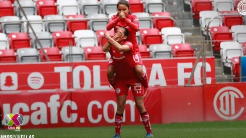 Toluca buscará aprovechar la localía para sacar un buen resultado el domingo (Foto: @TolucaFCFemenil)