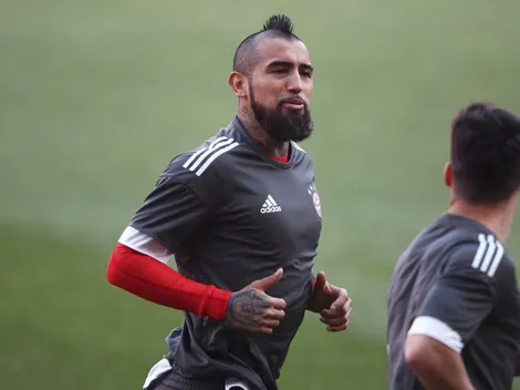 Arturo Vidal se enfadó mucho por el penal del Real Madrid