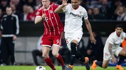 Mercado dejó a Lewandowski con un ojo negro y el polaco lo expuso ante todos sus seguidores