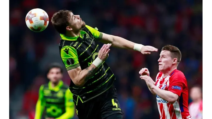 Sporting Lisboa vs Atlético de Madrid disputarán en vivo los cuartos de la Europa League.