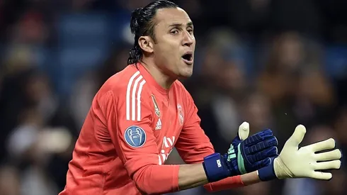 Navas dejó la frustración de lado y subió una foto abrazando a Marcelo