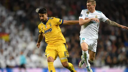 Toni Kroos, jugador de Real Madrid enfrentando a Juventus.