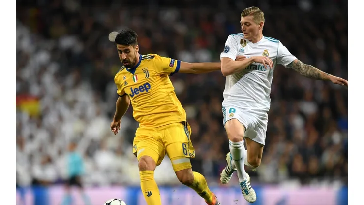 Toni Kroos, jugador de Real Madrid enfrentando a Juventus.