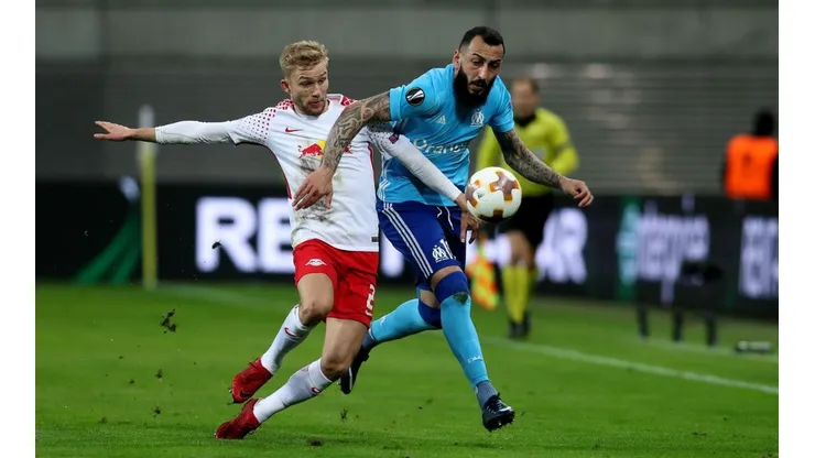 Marsella vs Leipzig pelearán en vivo en los cuartos de final de la Europa League.