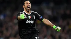 SE VOLVIÓ LOCO. El festejo de Buffon después del 3-0 de Juventus contra Real Madrid (Foto: Getty).