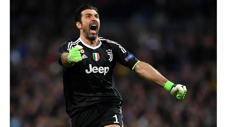 SE VOLVIÓ LOCO. El festejo de Buffon después del 3-0 de Juventus contra Real Madrid (Foto: Getty).