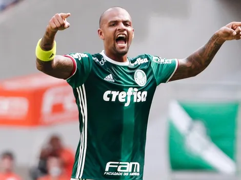 El show de Felipe Melo: casi le arranca la pierna a Wanchope Ábila