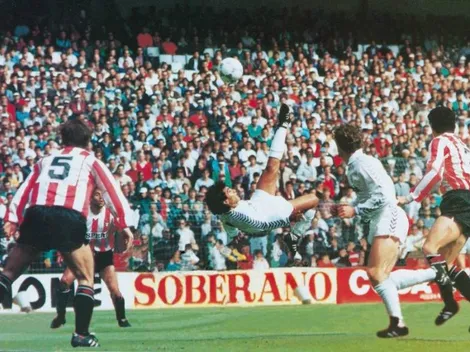 Inolvidable: Se cumplen 30 años de la chilena de Hugo Sánchez al Logroñés