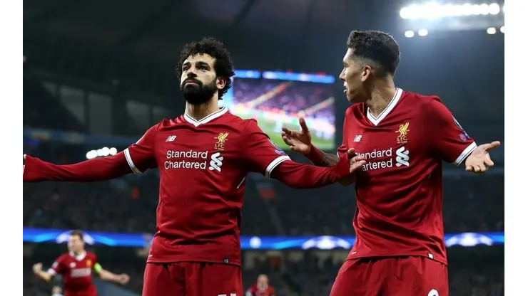 Salah y Firmino pusieron a Liverpool en semifinales (Foto: @ChampionsLeague)
