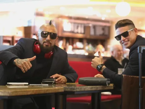 "La cobra", el nuevo apodo que le puso James a Vidal