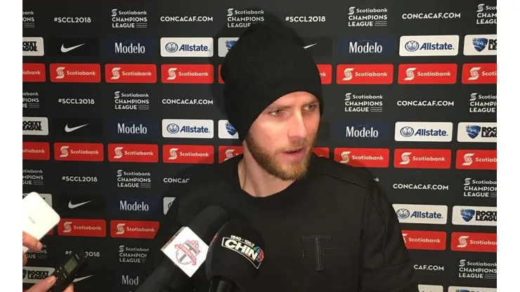 Michael Bradley y el Toronto se enfrentan esta noche al América (Foto: @torontofc)