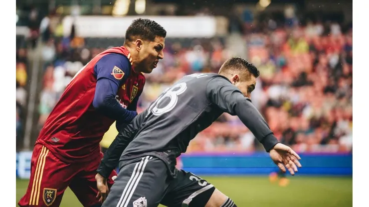 Luis Silva, el mexicano que brilló en la jornada 6 de la MLS con Real Salt Lake.