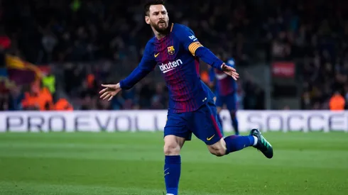 El Manchester United usa una foto de Lionel Messi como ejemplo