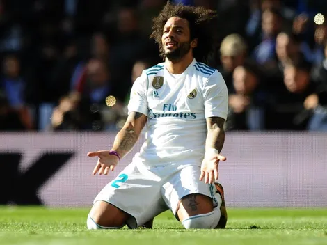 Marcelo le reventó el ángulo a Oblak y tuvo la más clara del Derbi de Madrid
