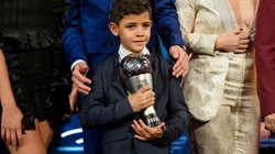 Cristiano Junior tiró en el Bernabéu la chilena de papá