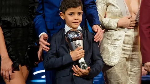 Cristiano Junior tiró en el Bernabéu la chilena de papá