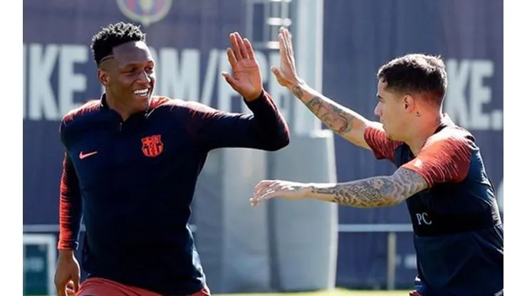 Yerry Mina volvió a entrar en la convocatoria de Barcelona y está listo para viajar a Roma