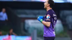 FESTEJO DE AZUL. Marchesín fue buscado por Boca en los últimos mercados de pases (Foto: Getty).