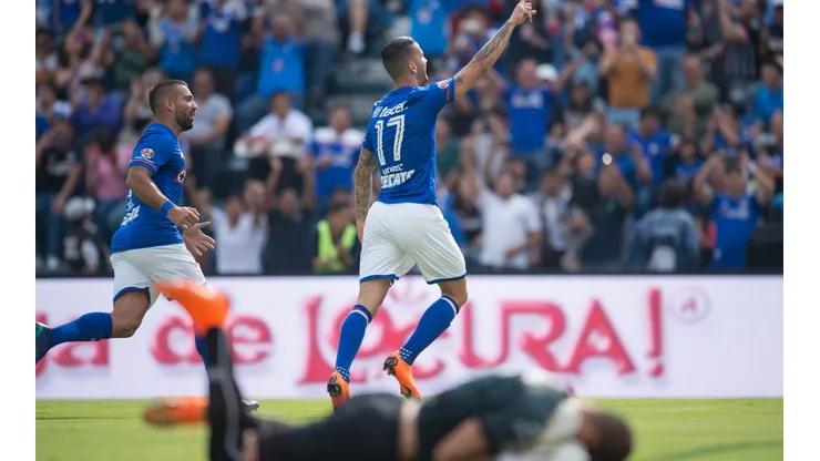 Édgar Méndez, autor del único gol de Cruz Azul