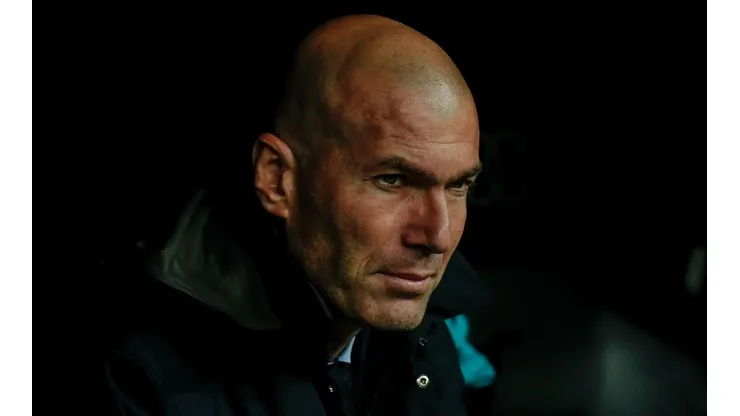 EL CAPITÁN DEL MADRID. Zinedine Zidane fue muy claro al referirse al posible pasillo ante Barcelona (Foto: Getty).