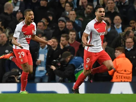 "Nada mal", la graciosa reacción de Mbappé al gol de Falcao