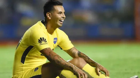 Edwin Cardona reclamando infracción.