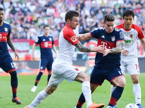 James habla en alemán para festejar la Bundesliga