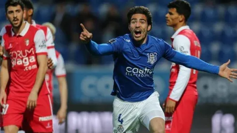 El emocionado festejo del defensor mexicano