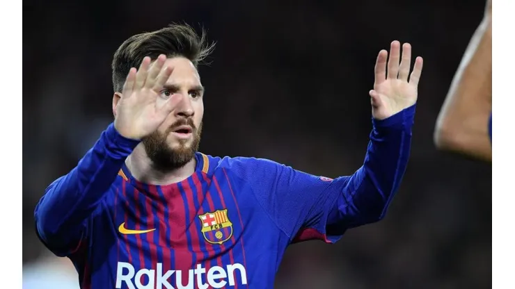 Messi, en todo su esplendor.