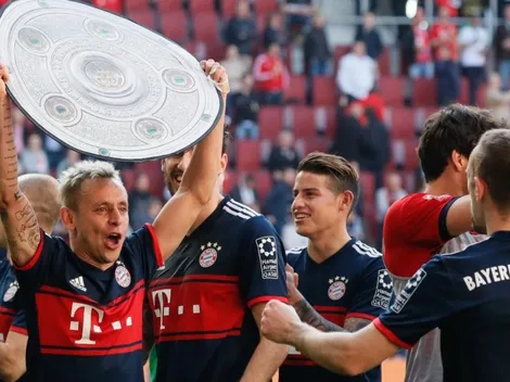 Carnaval en la celebración de un nuevo título para Bayern Munich