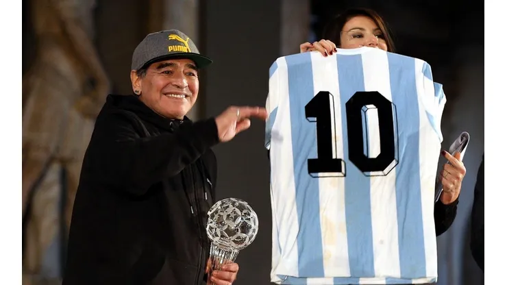 PICANTE. Diego no escatimó en críticas a Sampaoli, DT de la Selección.