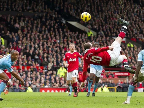 Wayne Rooney eligió su chilena contra el Manchester City sobre la de Cristiano ante la Juventus