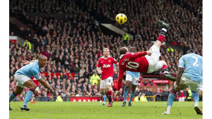 Wayne Rooney eligió su chilena contra el Manchester City sobre la de Cristiano ante la Juventus