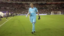 UN DÍA MÁS EN LA OFICINA. Partido a partido, Franco Armani se convierte en uno de los mejores de River.