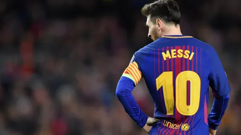 DESCANSA, LEO. Messi podría ver el partido ante Leganés desde el banco.