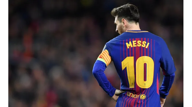 DESCANSA, LEO. Messi podría ver el partido ante Leganés desde el banco.