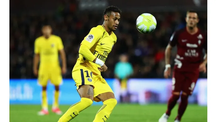 Neymar, goleador de PSG en Ligue 1