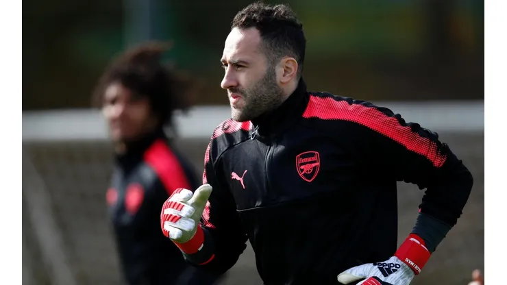 SIN MINUTOS. Ospina se lesionó en el entrenamiento y no pudo jugar por la Europa League (Foto: Getty).